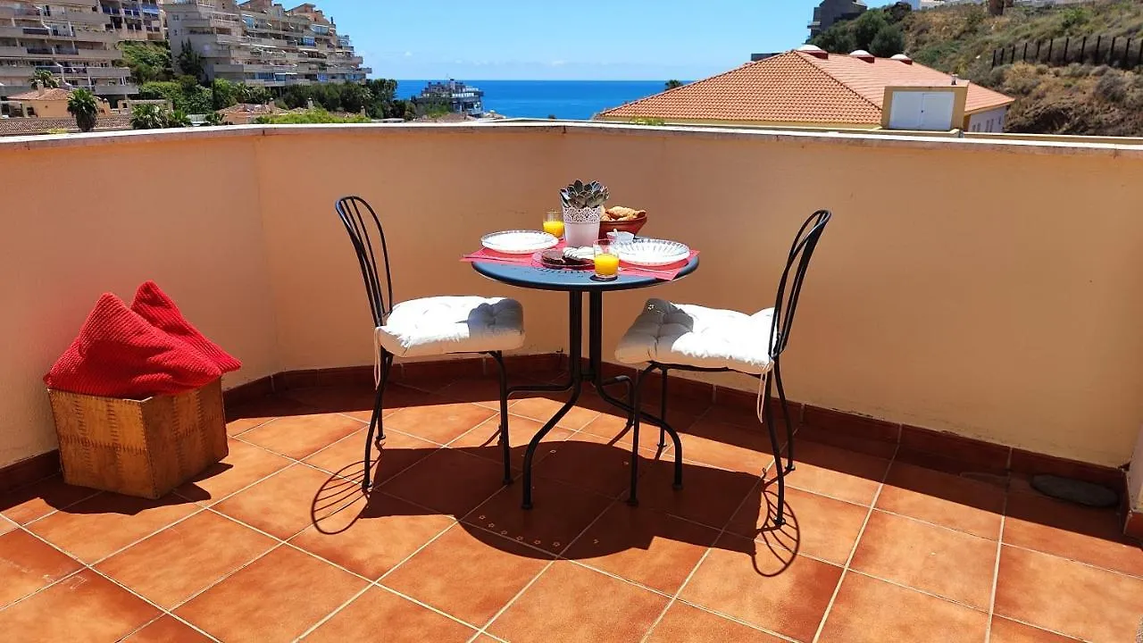 2Bdr Penthouse, Terrace, Bbq, Pools And Sea View In Benalmadena 아파트